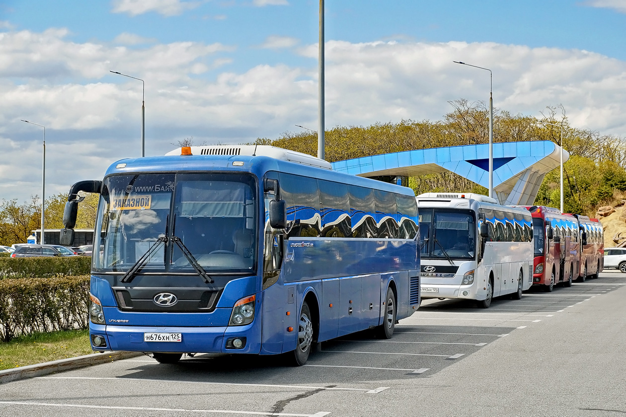 Приморский край, Hyundai Universe Space Luxury № 5535 Приморский край, Hyundai Universe Space Luxury № 5535