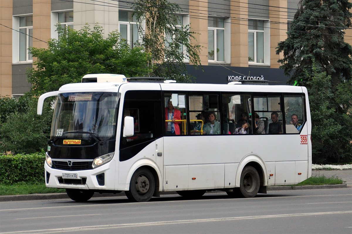 Омская область, ПАЗ-320405-14 "Vector Next" № Х 720 СК 55