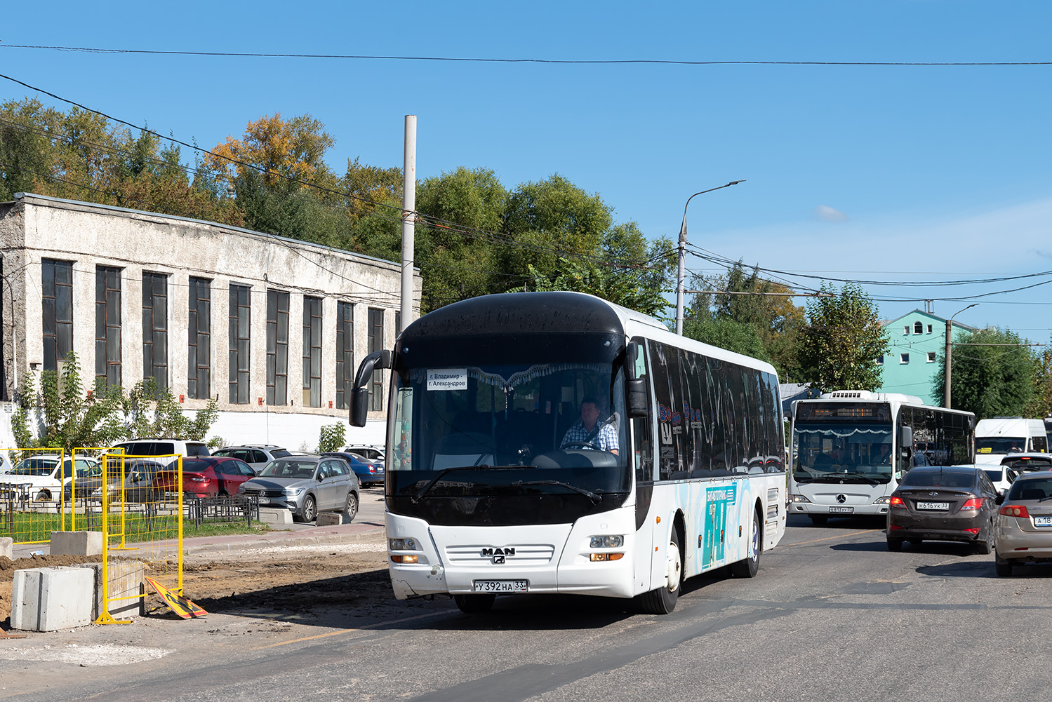 Владимирская область, MAN R12 Lion's Regio ÜL314 № У 392 НА 33