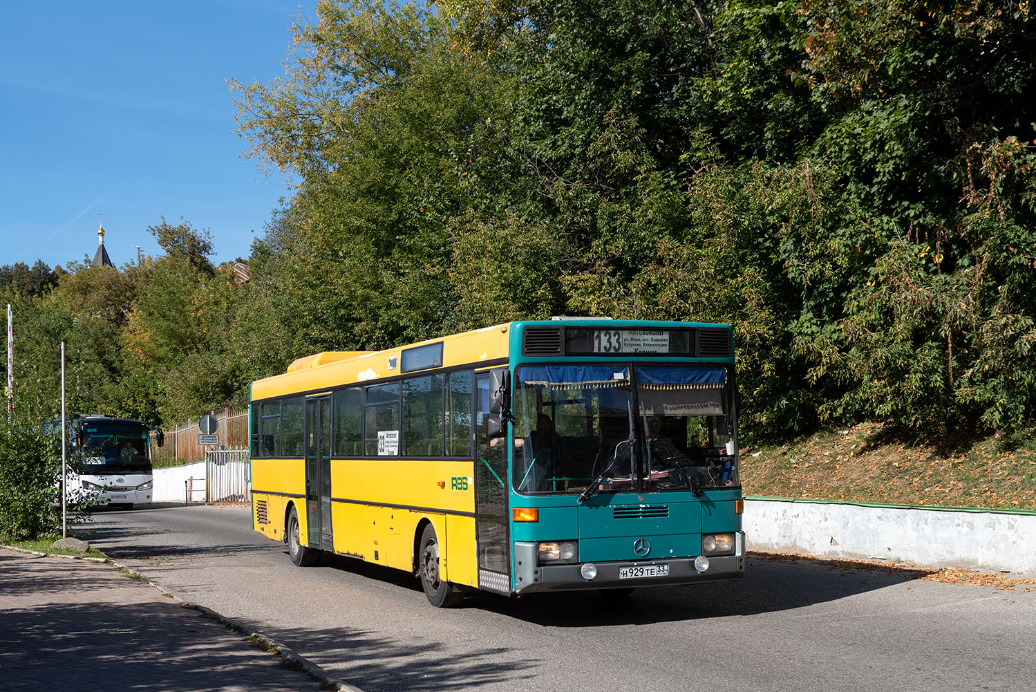 Vladimir region, Mercedes-Benz O407 Nr. Н 929 ТЕ 33