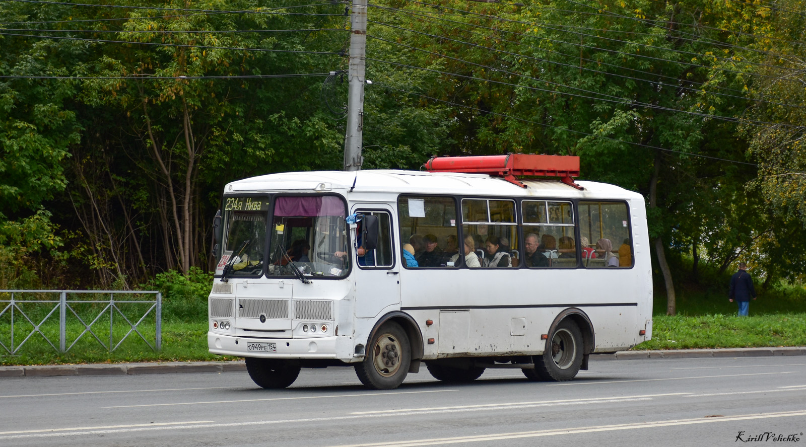 Новосибирская область, ПАЗ-32054 № О 949 РЕ 154 Новосибирская область, ПАЗ-32054 № О 949 РЕ 154