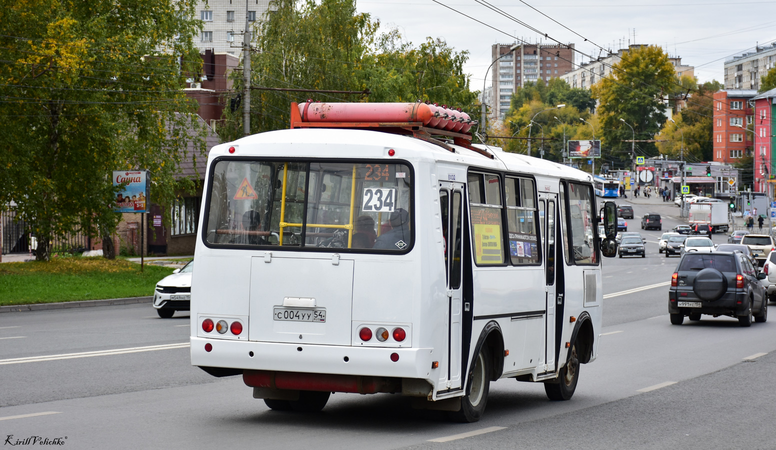Новосибирская область, ПАЗ-32054 № С 004 УУ 54 Новосибирская область, ПАЗ-32054 № С 004 УУ 54