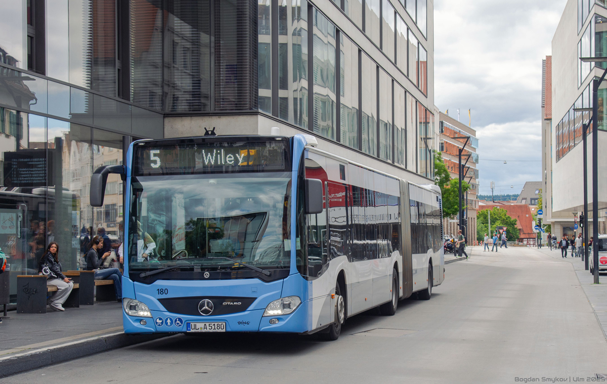 Баден-Вюртемберг, Mercedes-Benz Citaro C2 G hybrid № 180