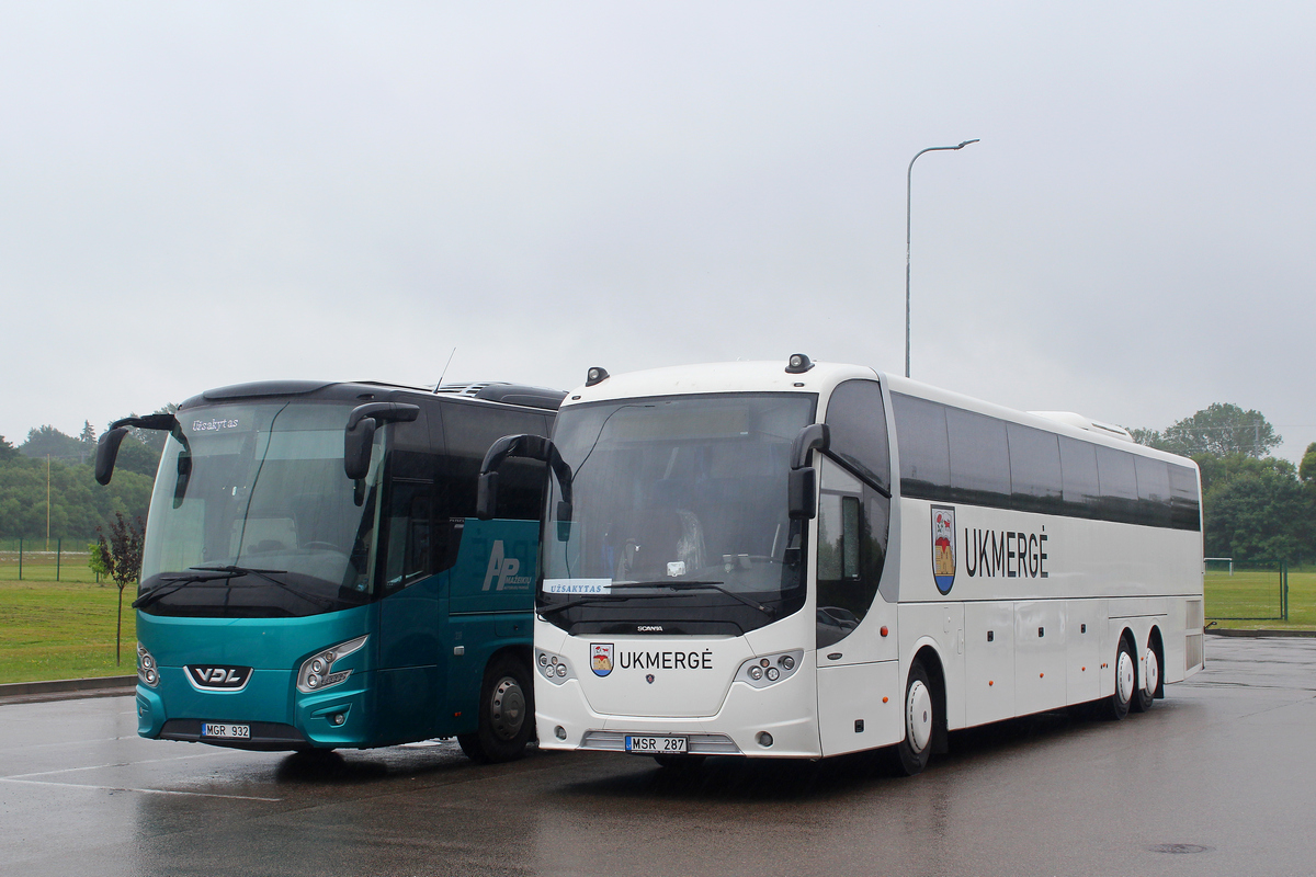 Литва, Scania OmniExpress 360 № MSR 287
