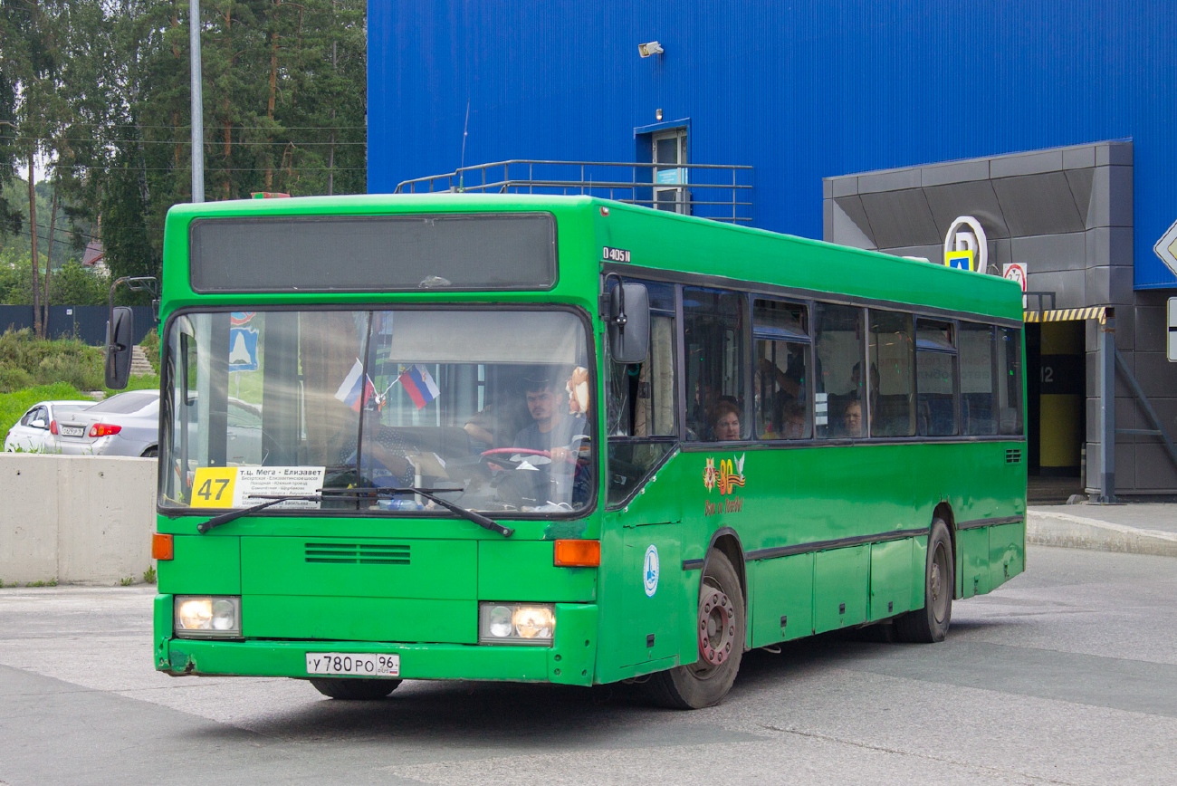 Свердловская область, Mercedes-Benz O405N № У 780 РО 96