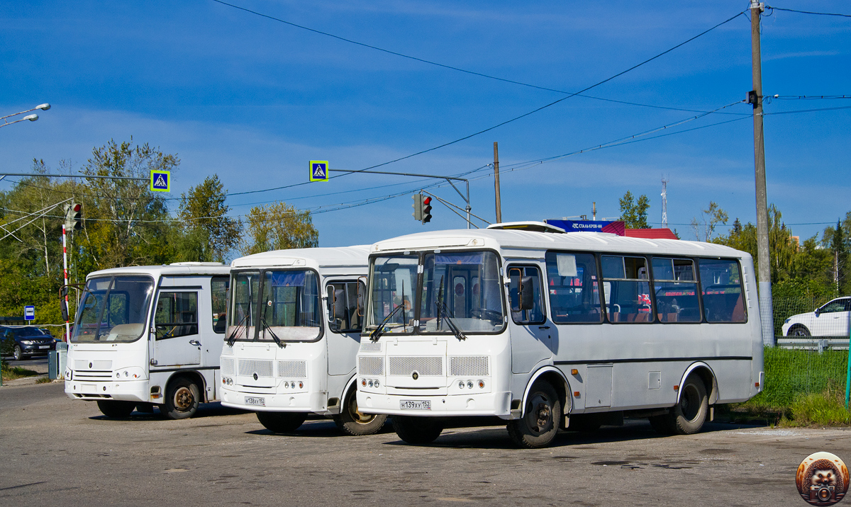 Нижегородская область, ПАЗ-320302-12 № Р 196 АУ 152; Нижегородская область, ПАЗ-32053 № Н 139 ХУ 152