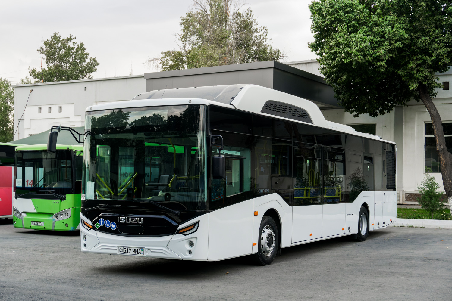 Узбекистан, Anadolu Isuzu Citiport 12 CNG № 07042