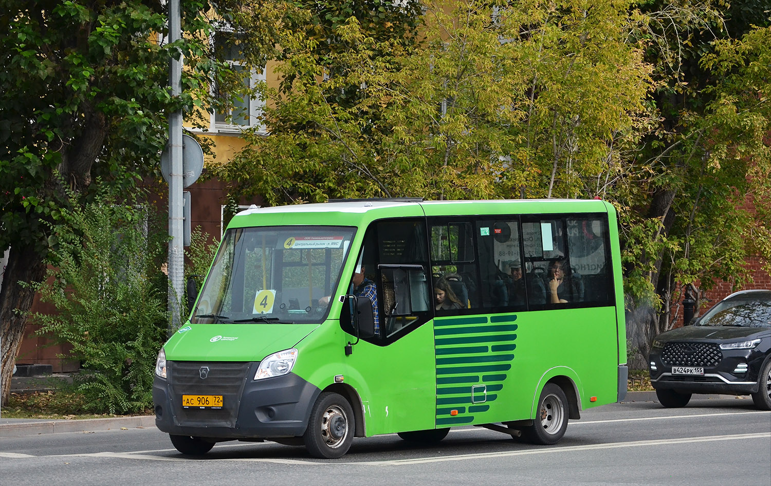 Тюменская область, ГАЗ-A64R45 Next № АС 906 72