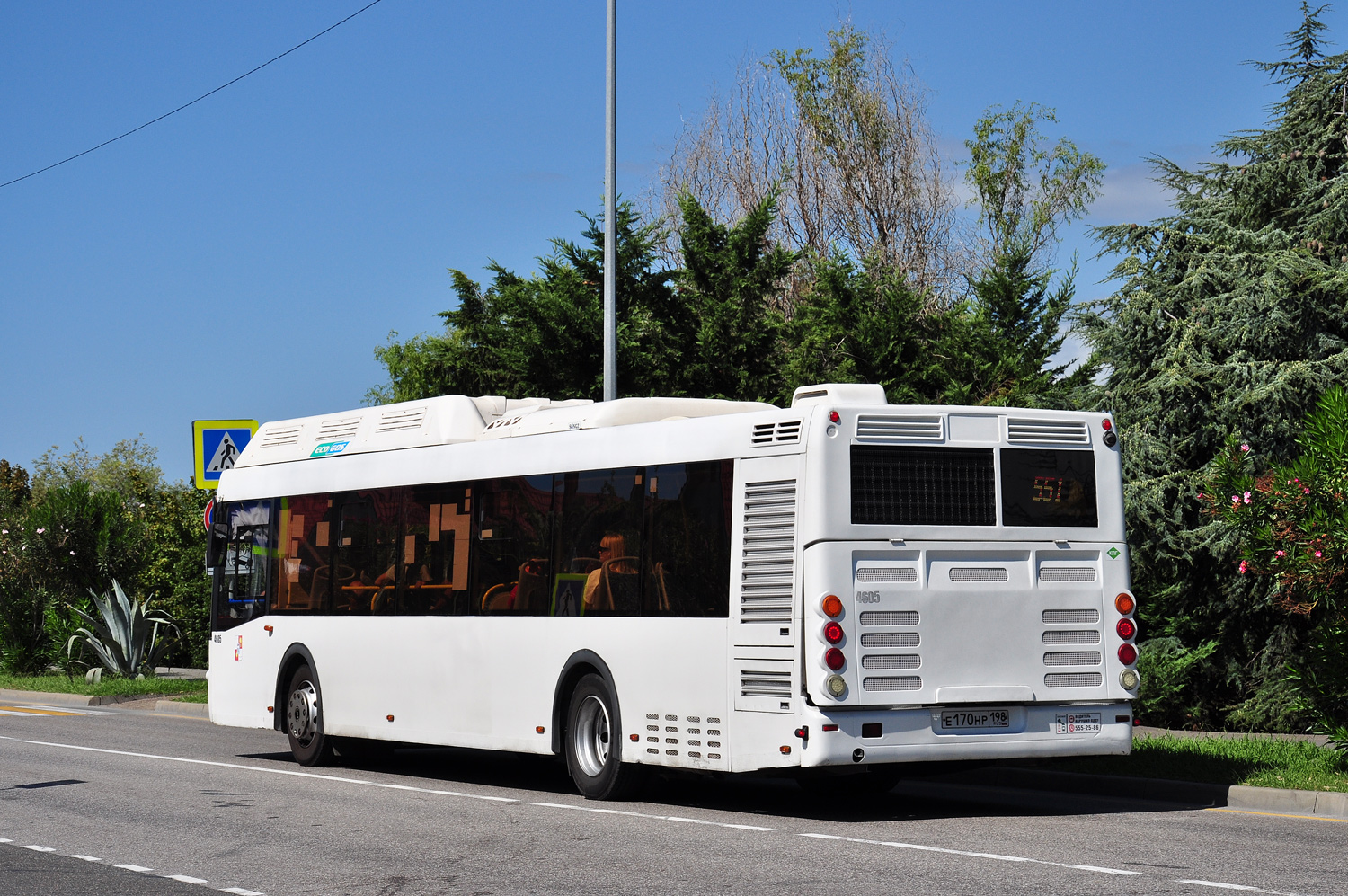 Краснодарский край, ЛиАЗ-5292.67 (CNG) № 4605