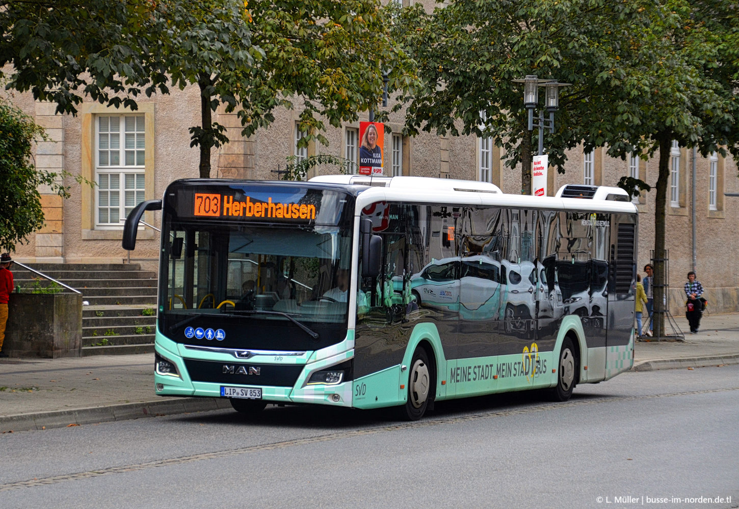 Северный Рейн-Вестфалия, MAN 12C Lion's City 12 NL330 EfficientHybrid № LIP-SV 853