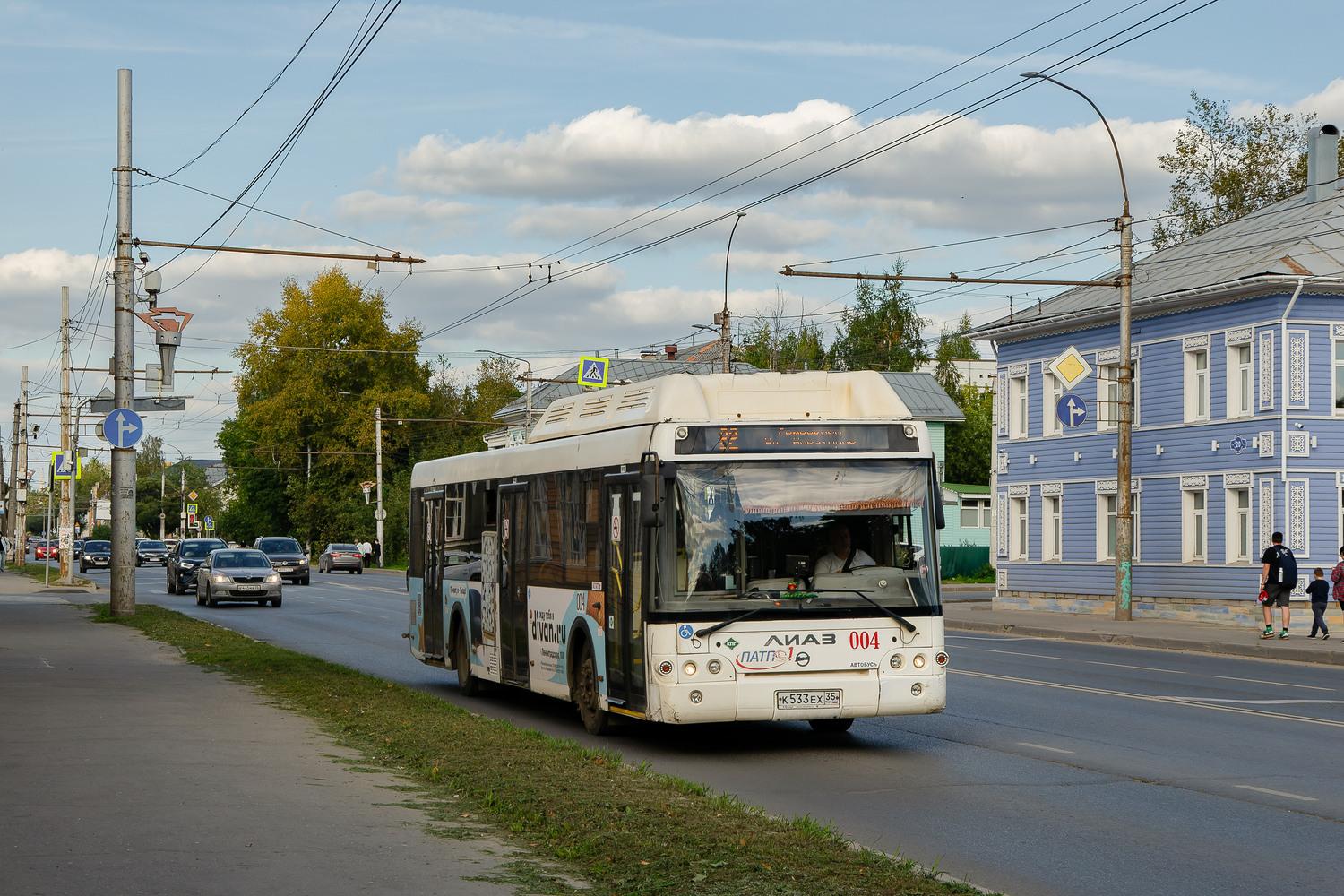 Вологодская область, ЛиАЗ-5292.67 (CNG) № 004