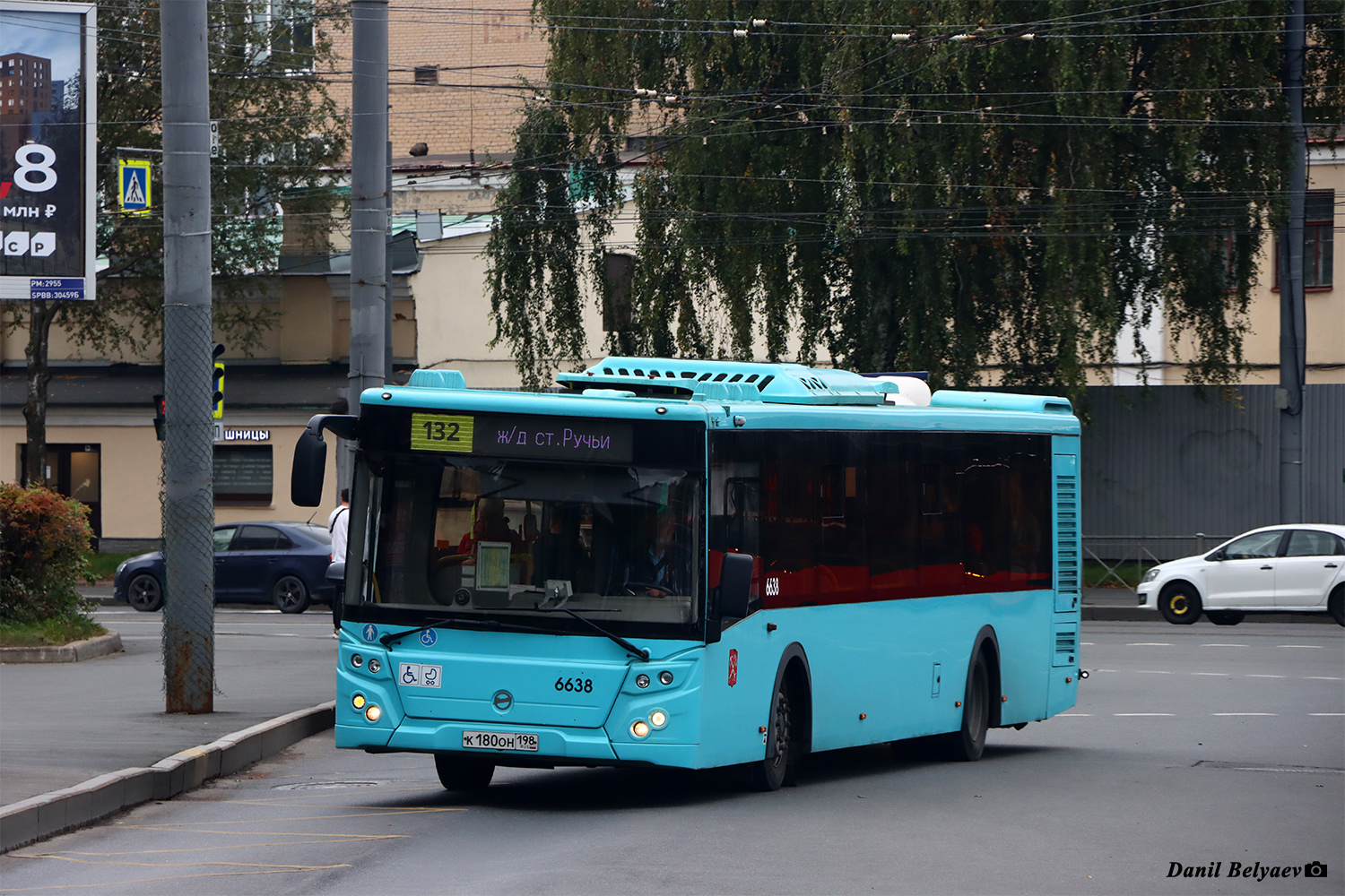 Санкт-Петербург, ЛиАЗ-5292.65 № 6638
