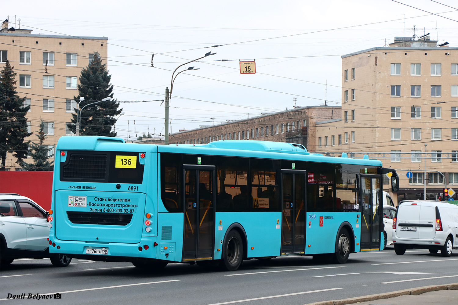 Санкт-Петербург, ЛиАЗ-5292.65 № 6891