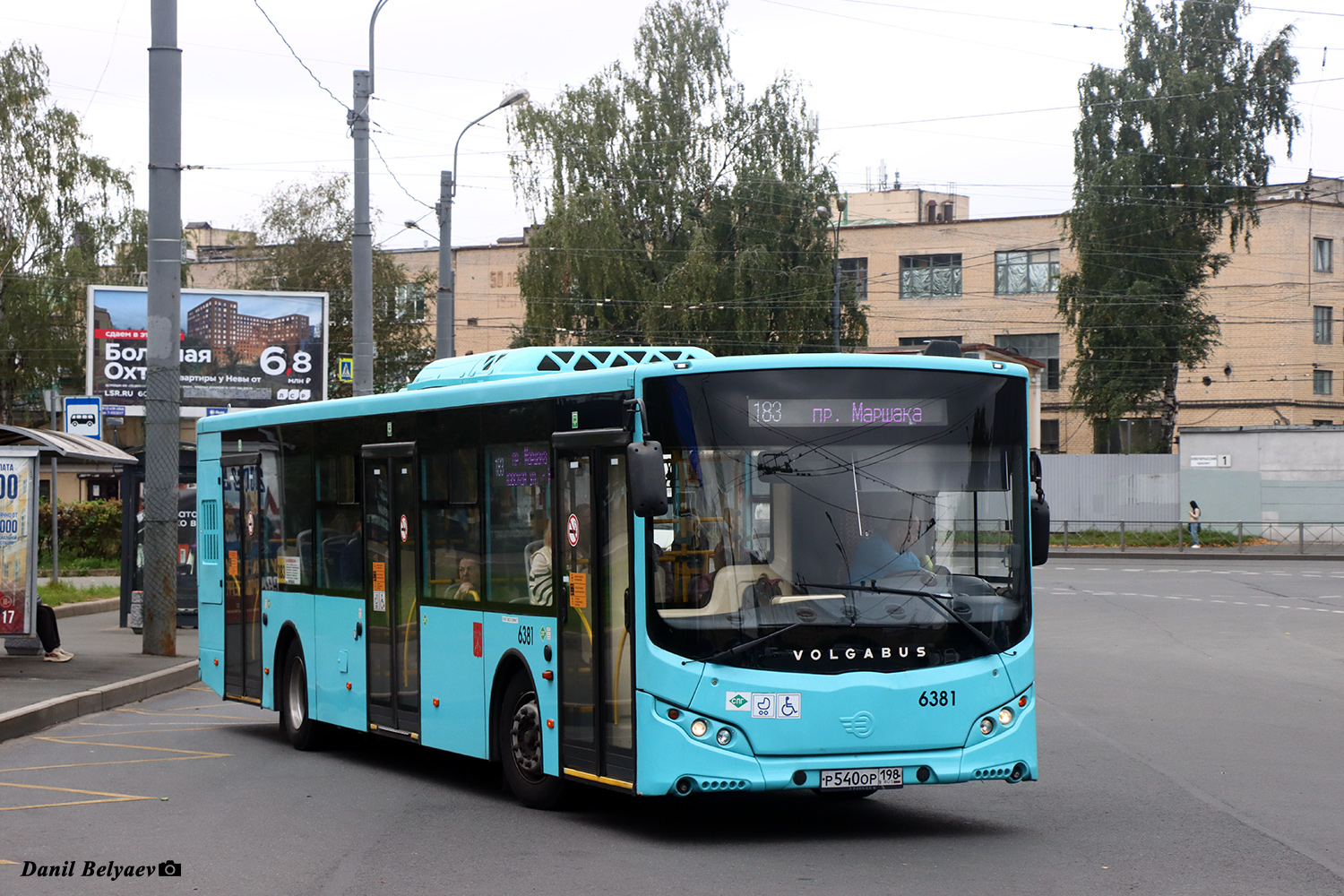Санкт-Петербург, Volgabus-5270.G2 (LNG) № 6381