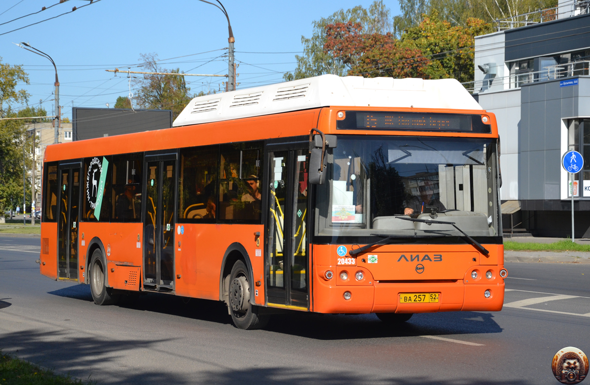 Ніжагародская вобласць, ЛиАЗ-5292.67 (CNG) № 20433