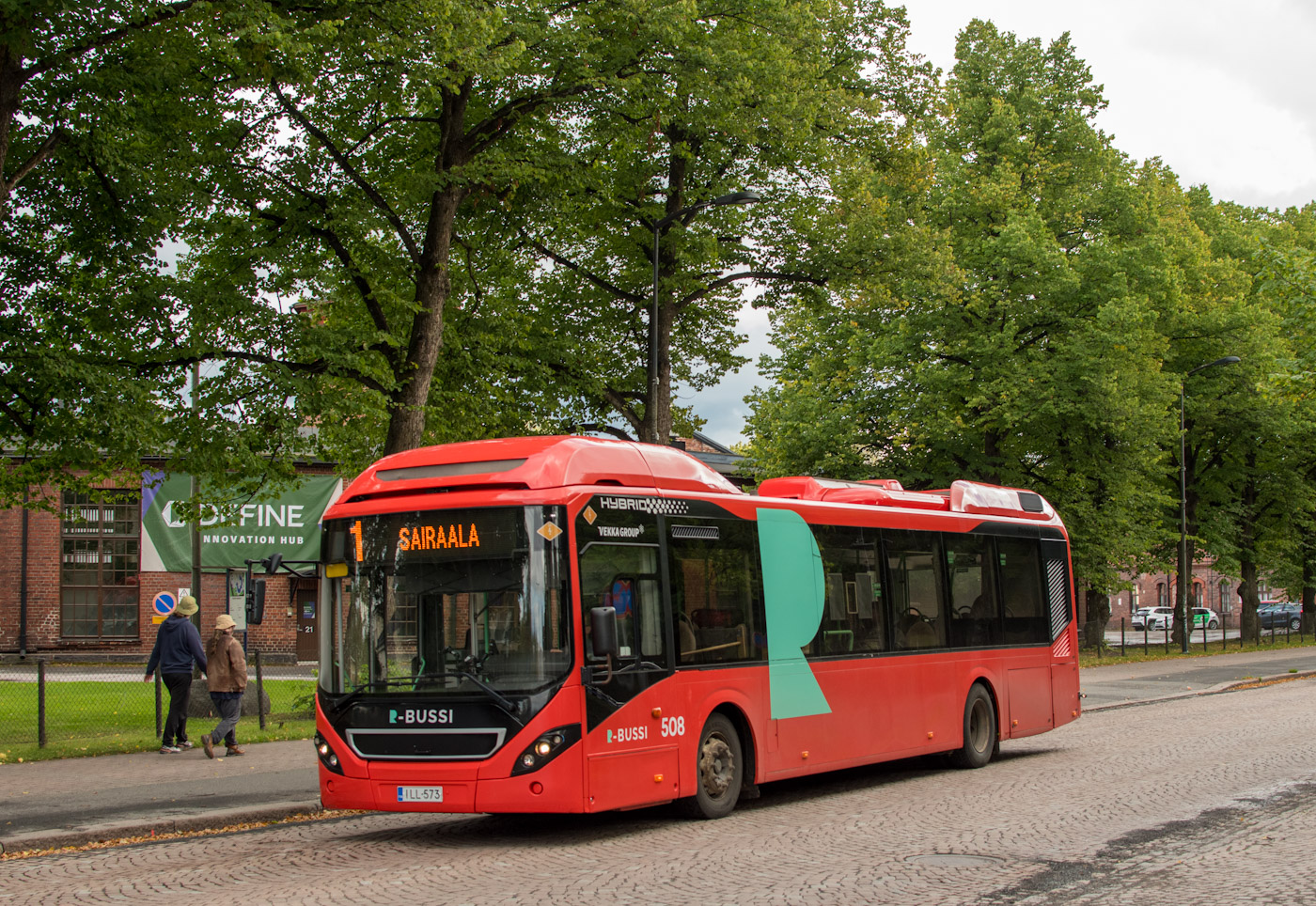 Финляндия, Volvo 7900 Hybrid № 508