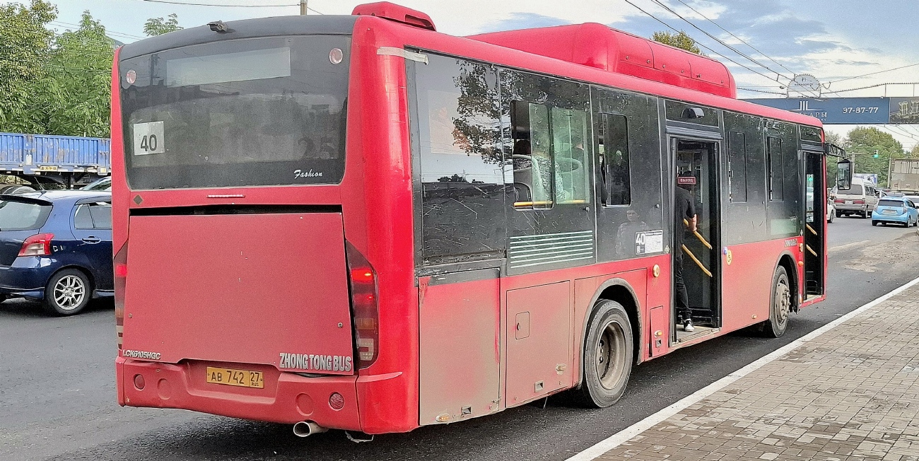 Хабаровский край, Zhong Tong LCK6105HGC Fashion № АВ 742 27