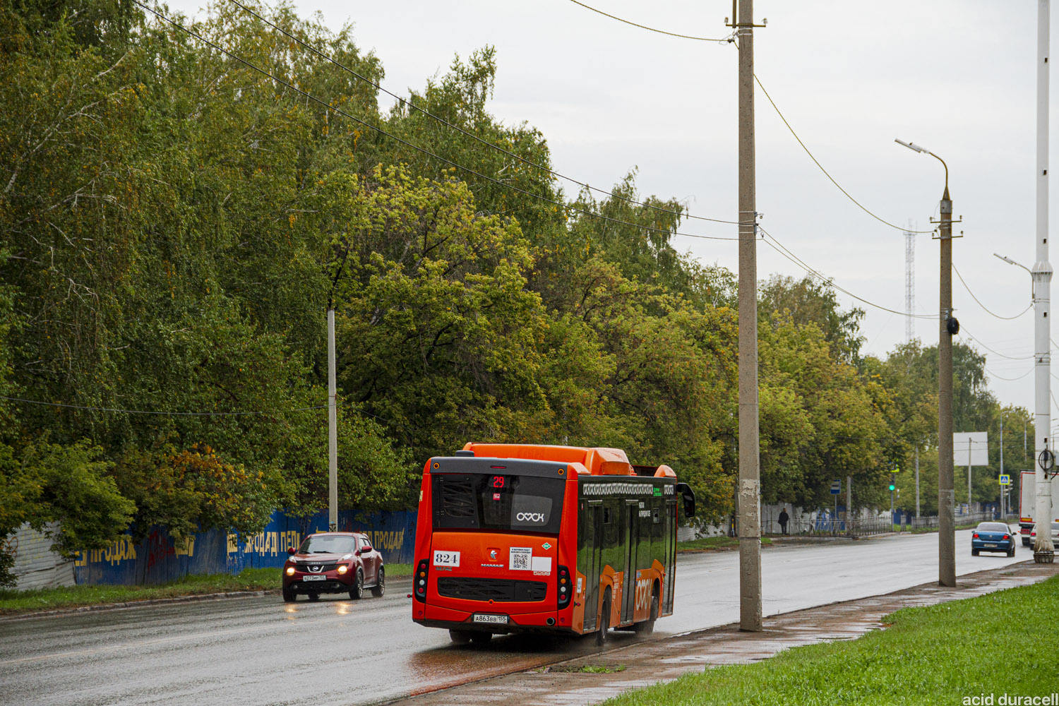 Омская область, НефАЗ-5299-40-57 (CNG) № 824