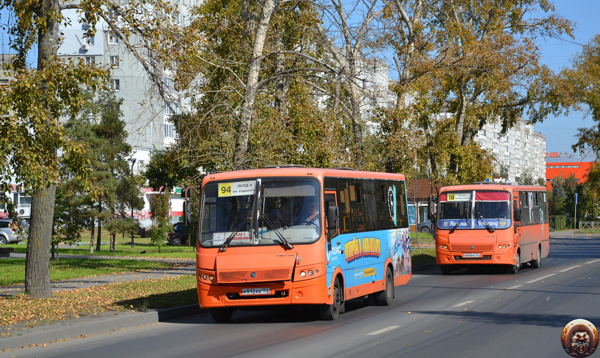 Нижегородская область, ПАЗ-320414-04 "Вектор" № Р 912 АВ 152