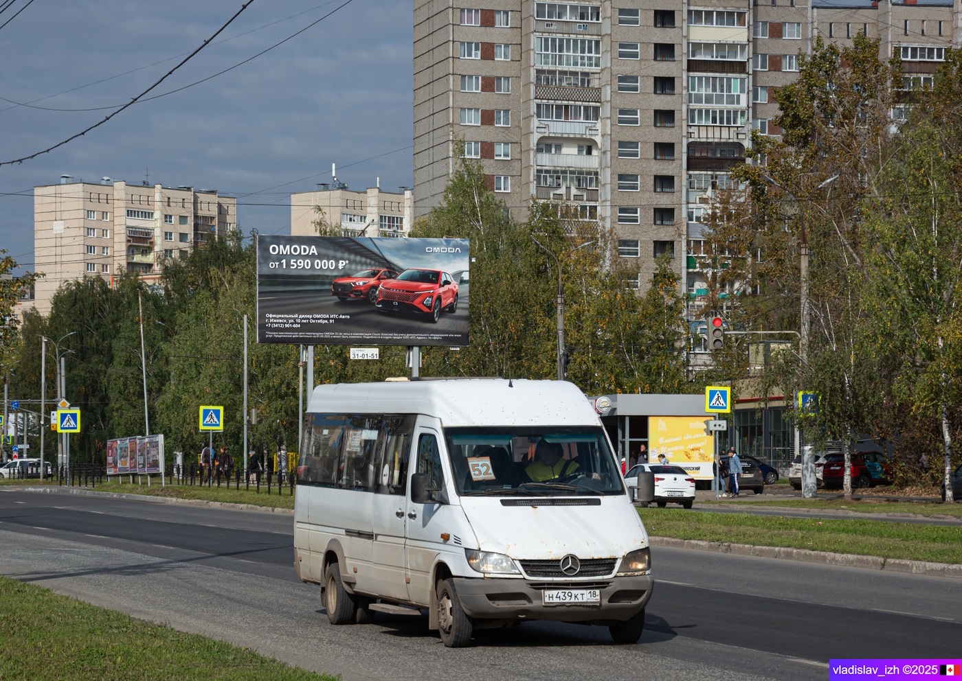 Udmurtia, Luidor-223203 (MB Sprinter Classic) # Н 439 КТ 18