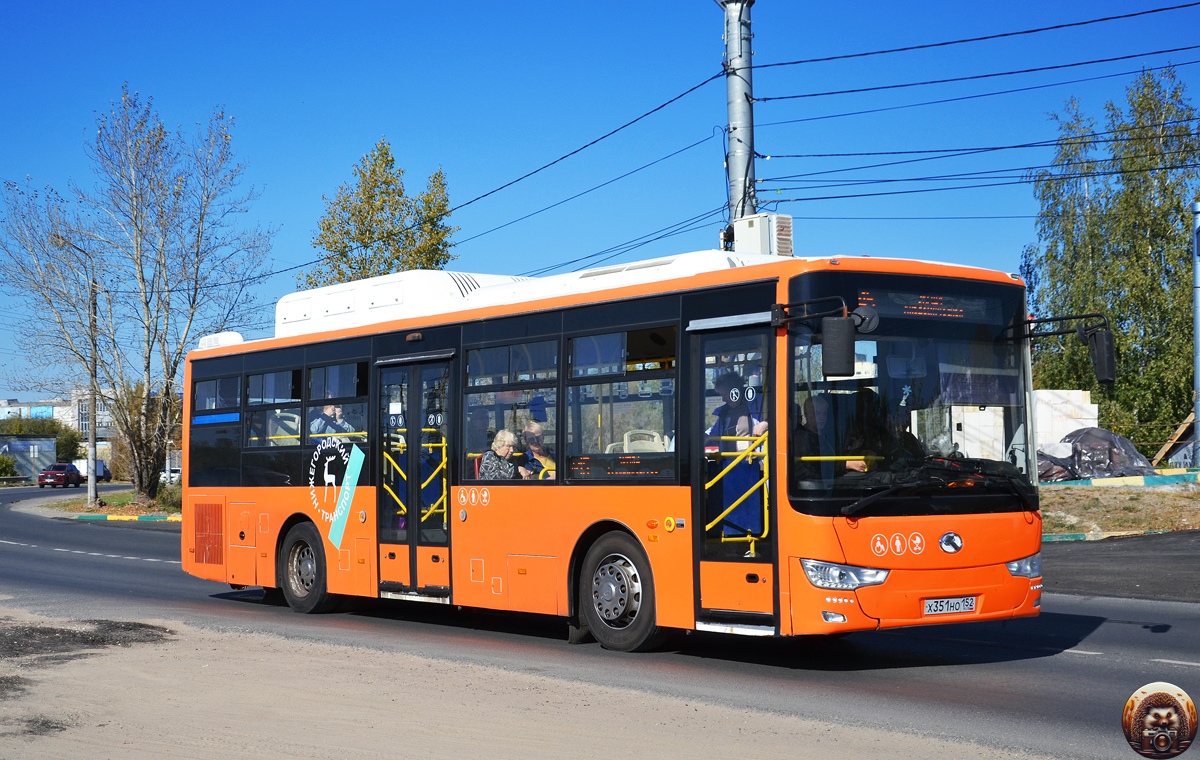 Нижегородская область, King Long XMQ6106G № Х 351 НО 152