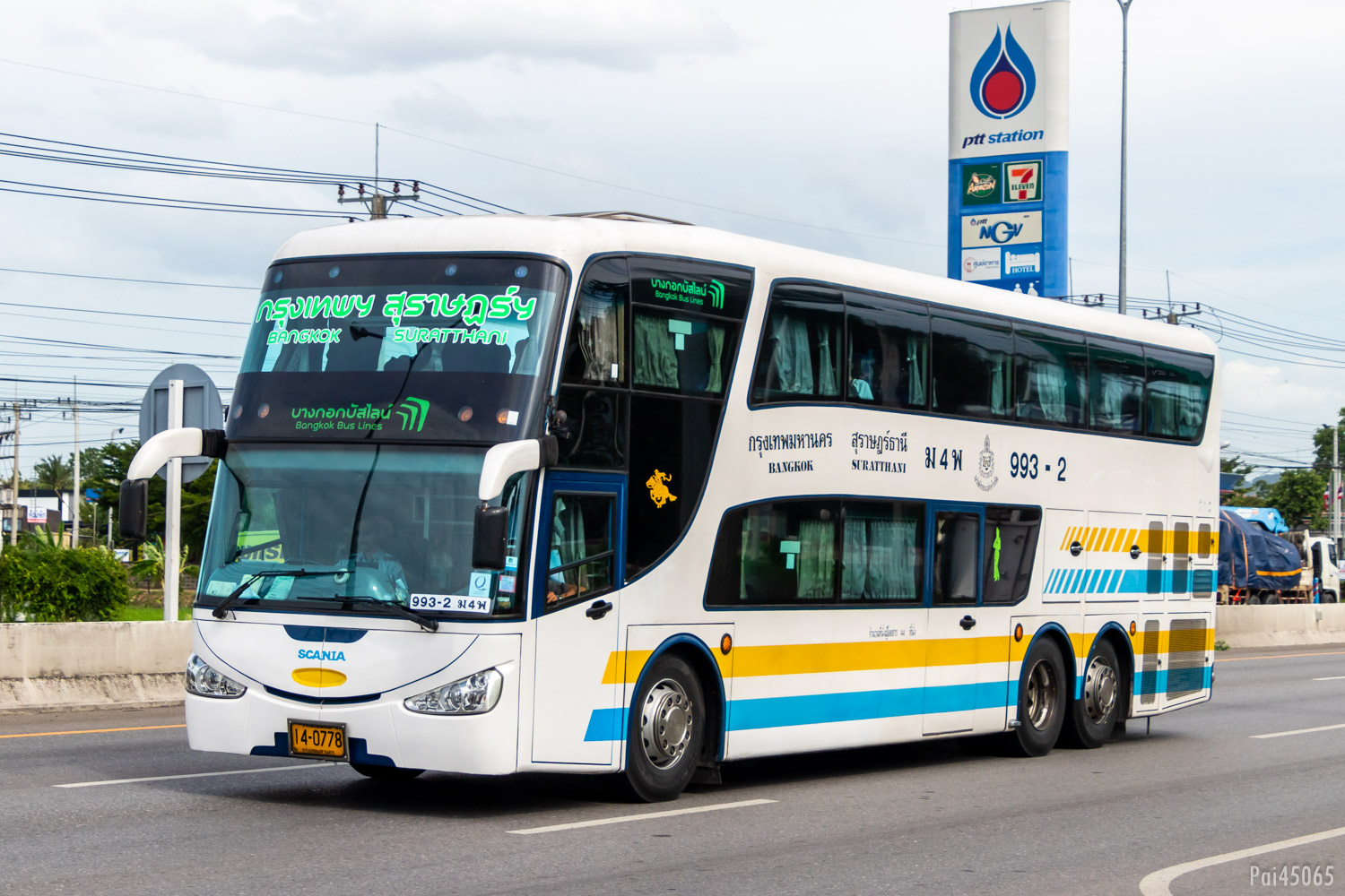 Thailand, Sombat Bus Body Nr. 993-2
