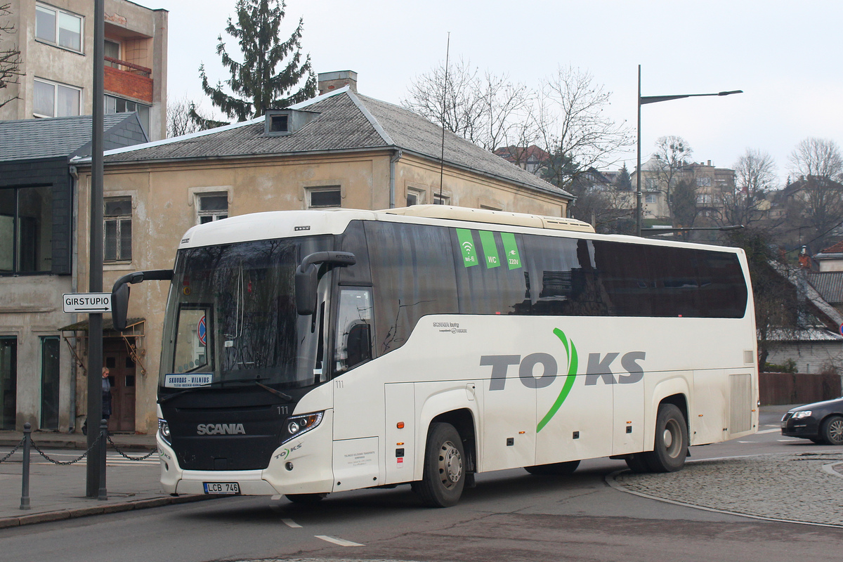 Литва, Scania Touring HD 12.0 № 111