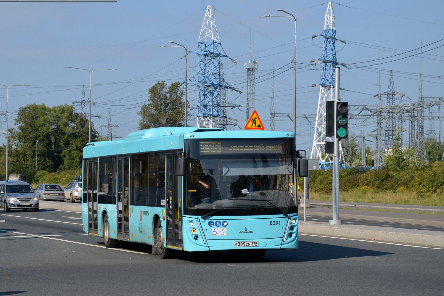 Санкт-Петербург, МАЗ-203.047 № 8391
