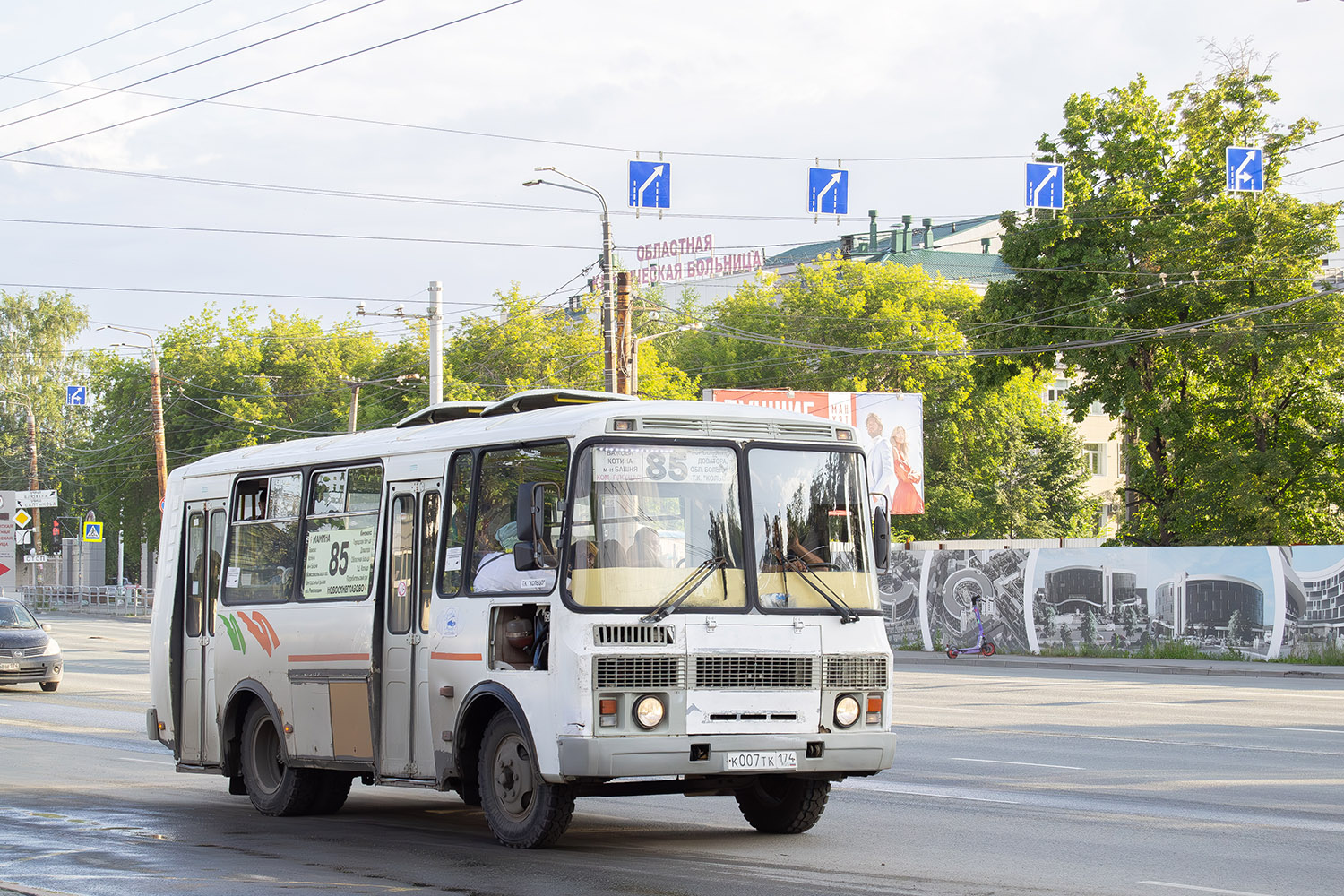 Челябинская область, ПАЗ-32054 № К 007 ТК 174