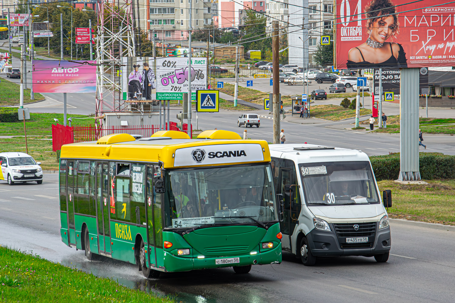 Пензенская область, Scania OmniLink I (Скания-Питер) № С 180 МТ 58