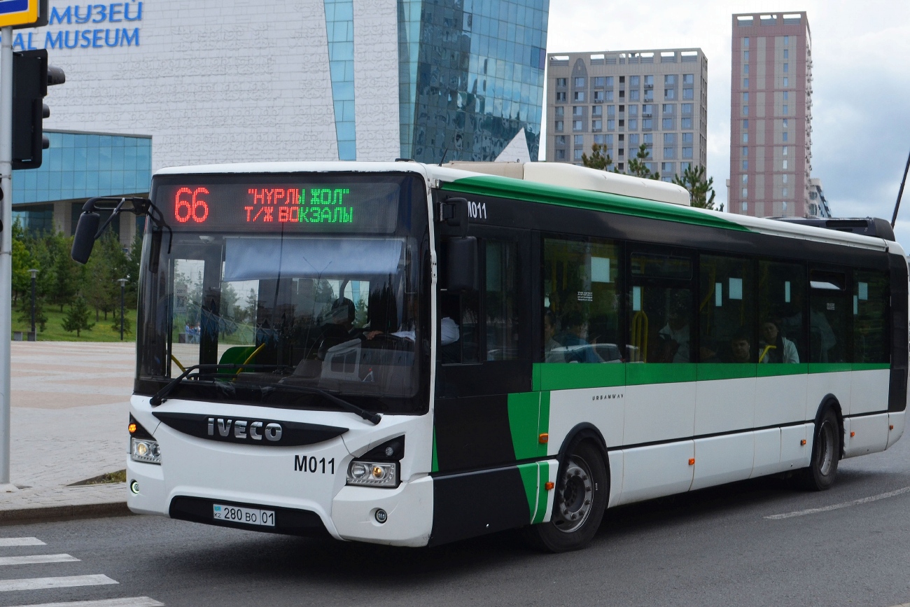 Астана, IVECO Urbanway 12M (СарыаркаАвтоПром) № M011