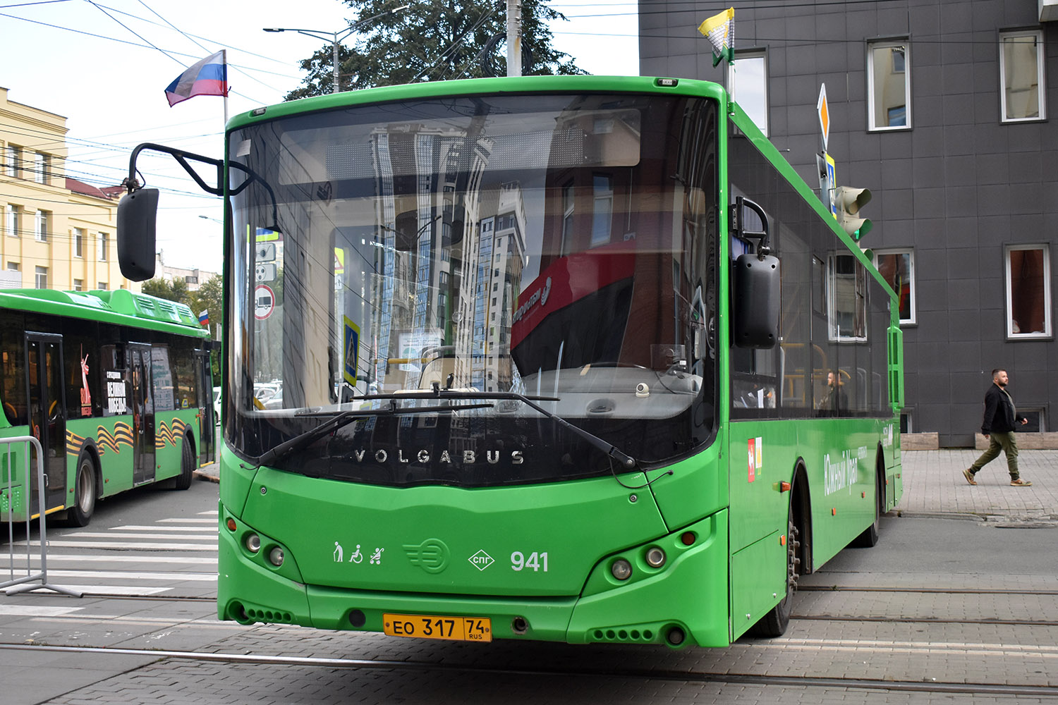 Челябинская область, Volgabus-5270.G2 (LNG) № 941; Челябинская область — ЧелТранспортФест 2025