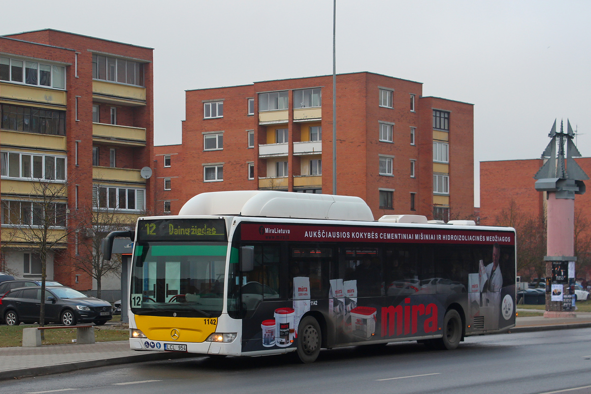 Литва, Mercedes-Benz O530 Citaro facelift CNG № 1142