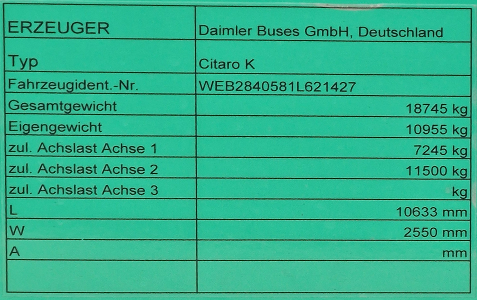 Австрия, Mercedes-Benz Citaro C2 K № 2130