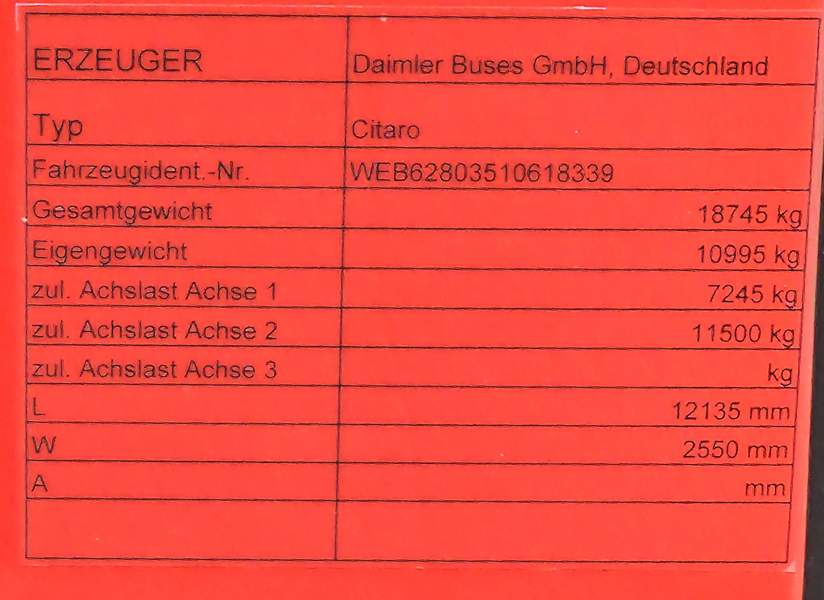 Австрия, Mercedes-Benz Citaro C2 № 8726