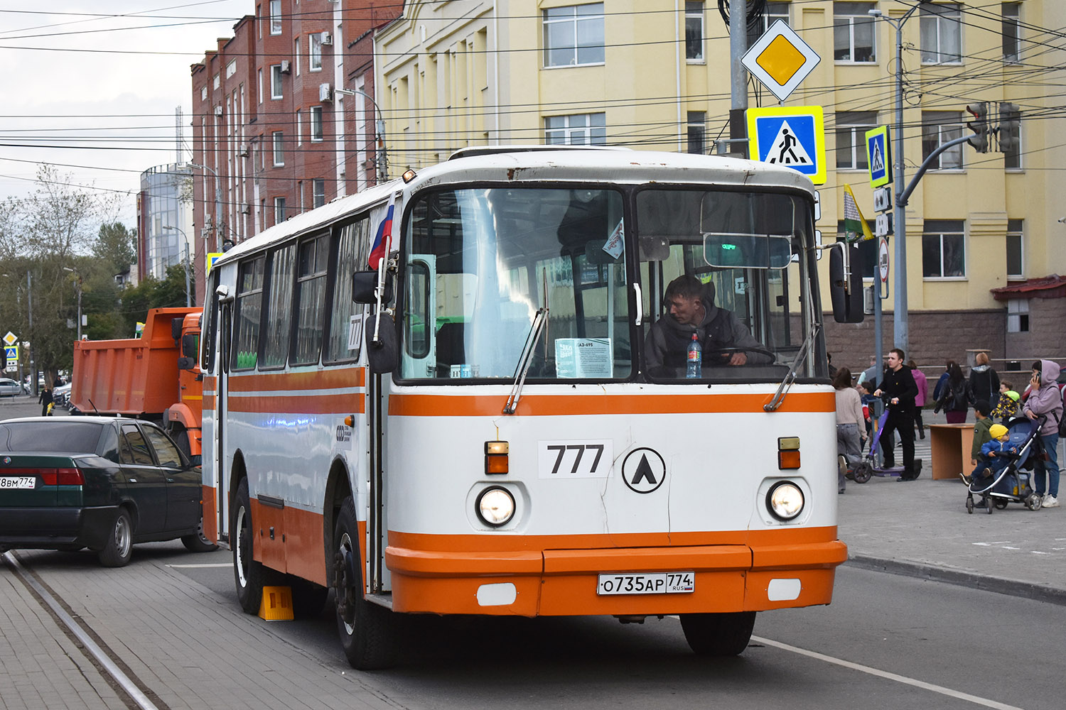 Челябинская область, ЛАЗ-695Н № 777; Челябинская область — ЧелТранспортФест 2025