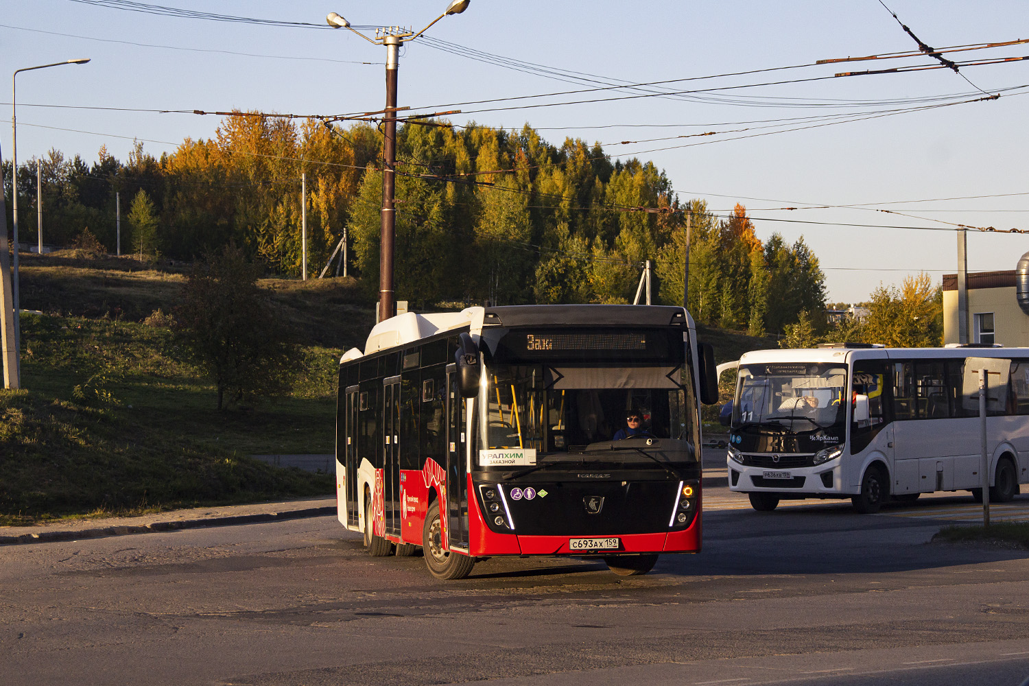 Пермский край, НефАЗ-5299-40-57 (CNG) № С 693 АХ 159