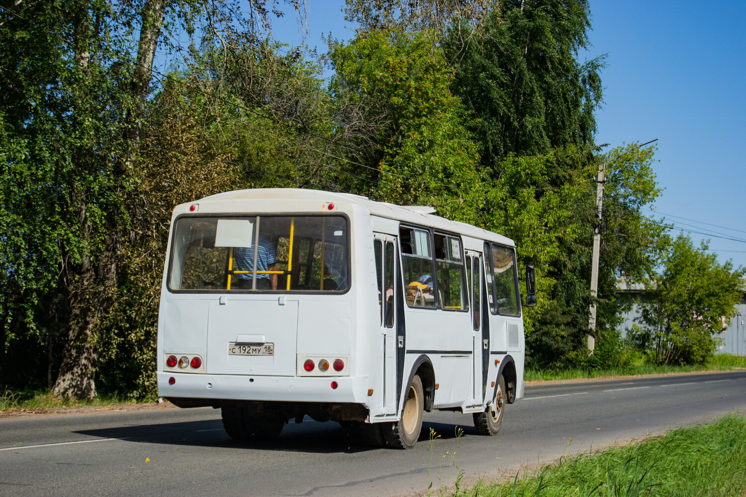 Удмуртия, ПАЗ-32054 № С 192 МУ 18