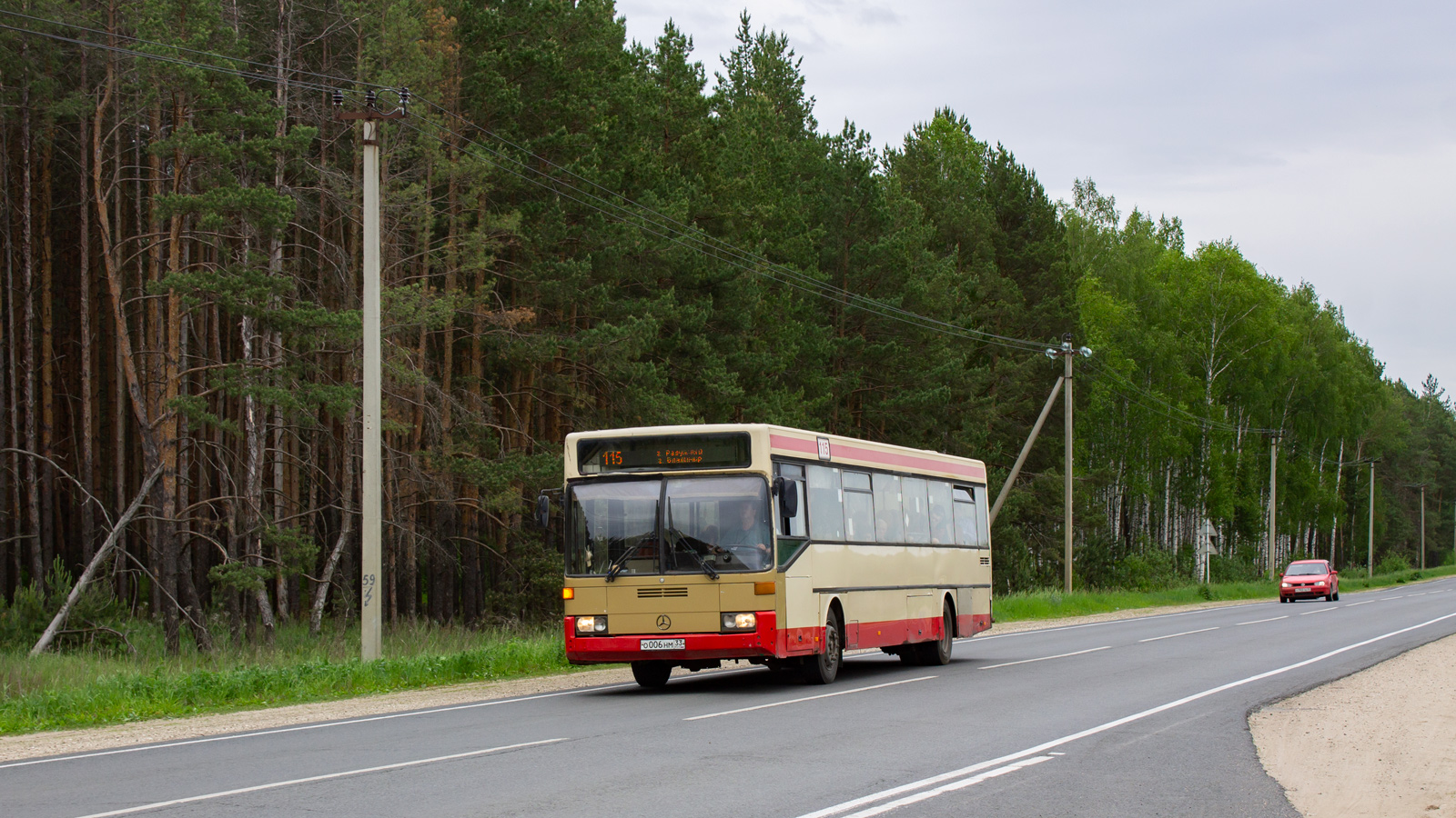 Владимирская область, Mercedes-Benz O405 № О 006 НМ 33