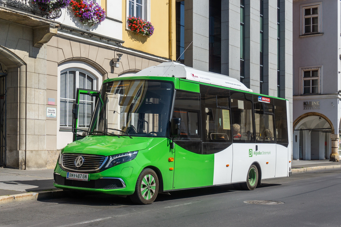 Австрия, K-Bus E-Solar City XL № 117