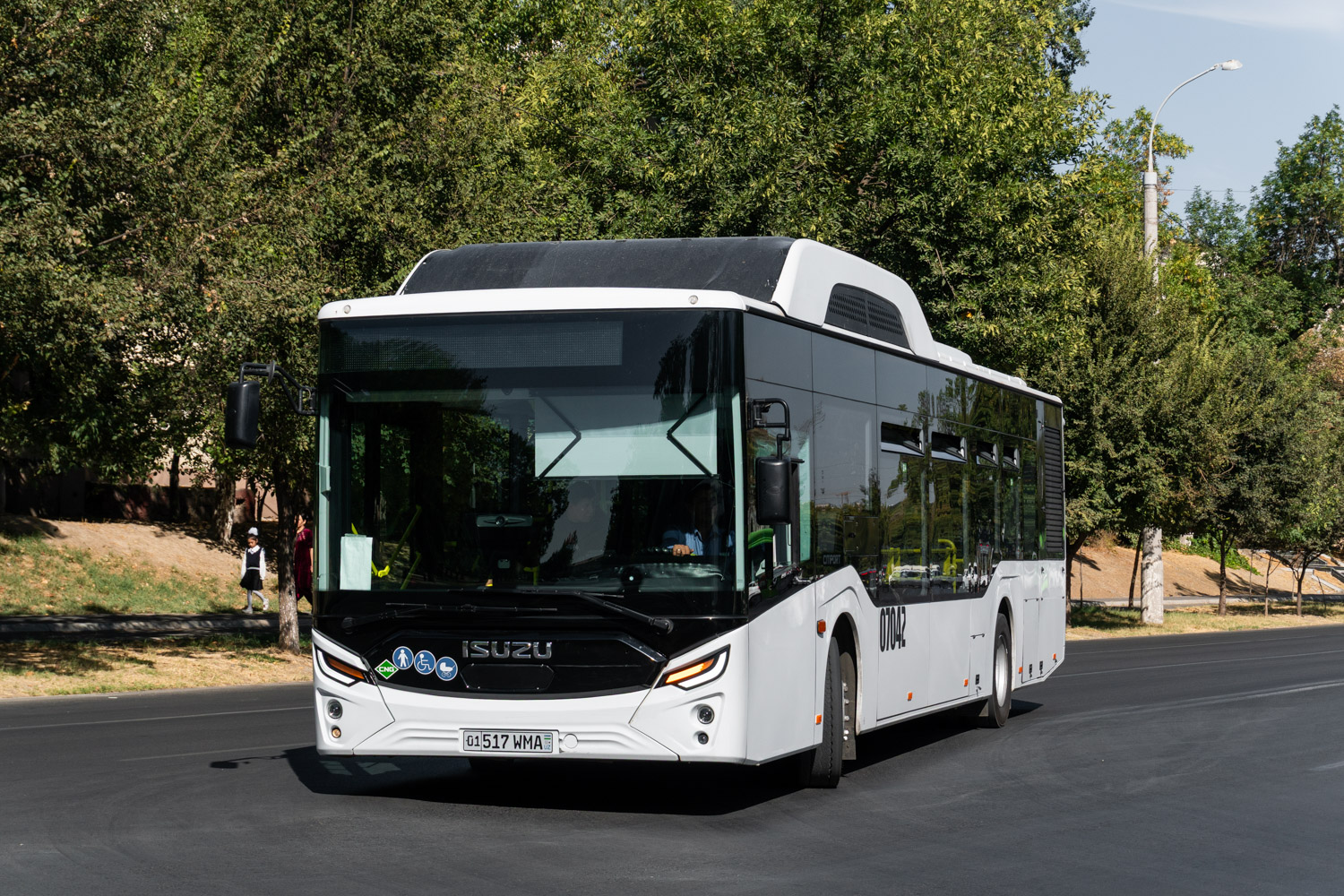 Узбекистан, Anadolu Isuzu Citiport 12 CNG № 07042