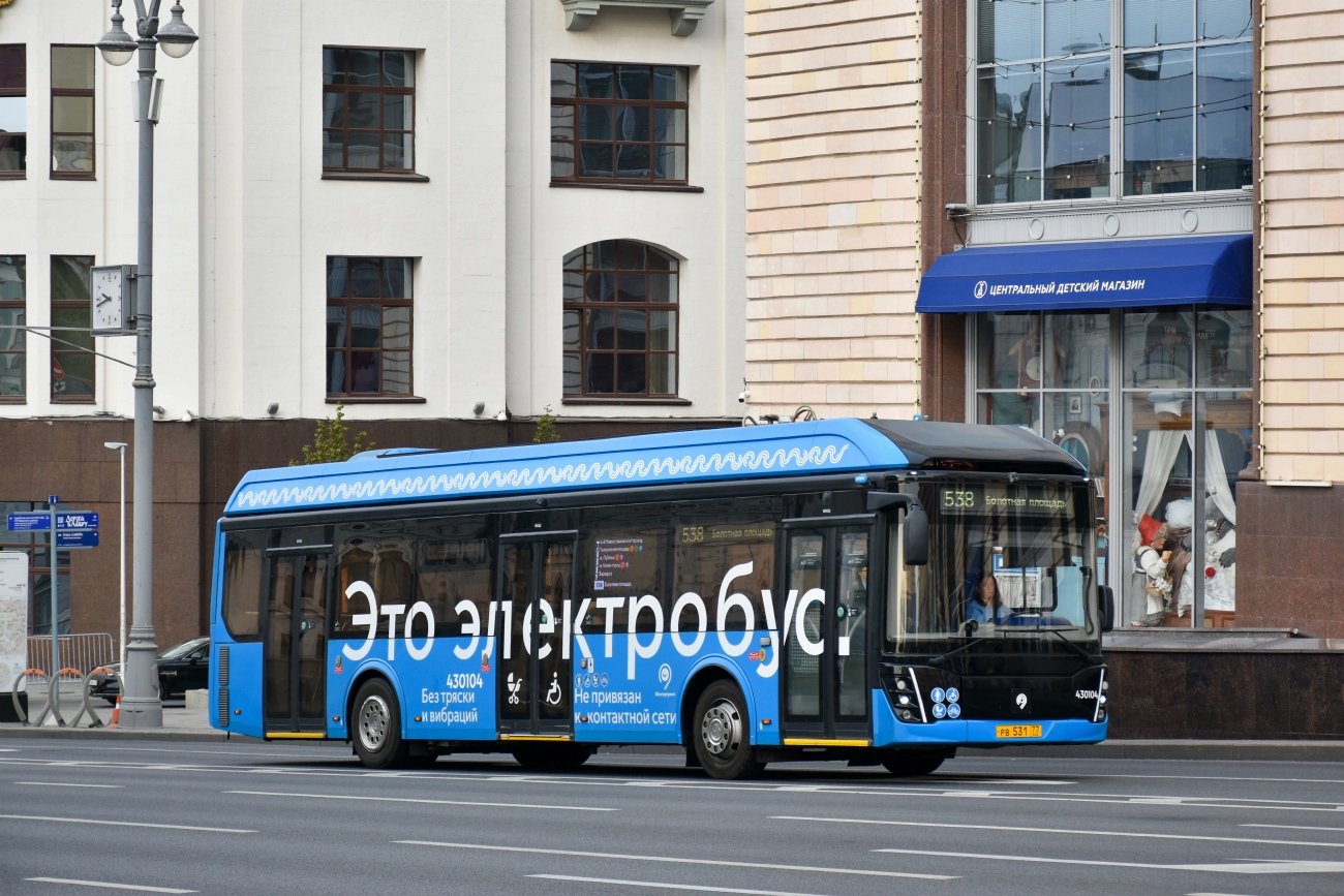 Москва, ЛиАЗ-6274 № 430104