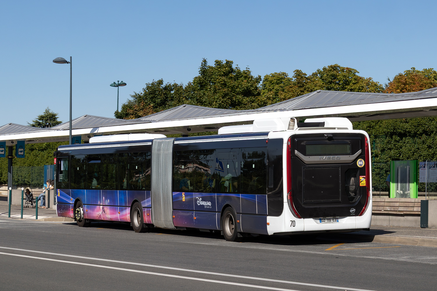 Францыя, IVECO Urbanway 18M Hybrid № 86