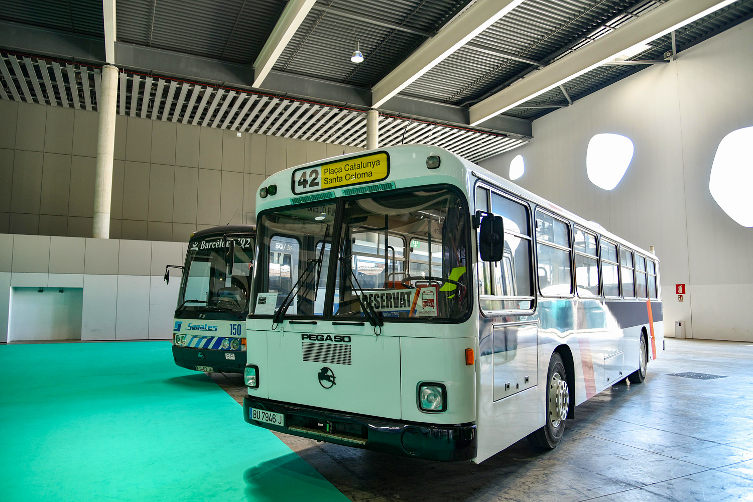 Испания, ENASA № BU 7946 J; Испания — UITP Barcelona 2023