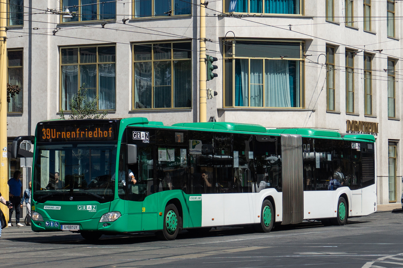Австрия, Mercedes-Benz Citaro C2 G № 59 Австрия, Mercedes-Benz Citaro C2 G № 59