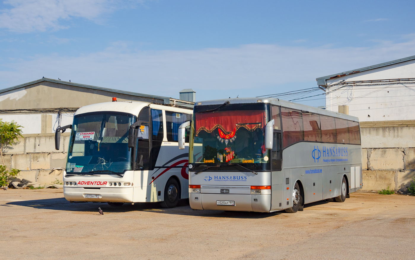 Республика Крым, Van Hool T915 Acron № С 020 АР 181