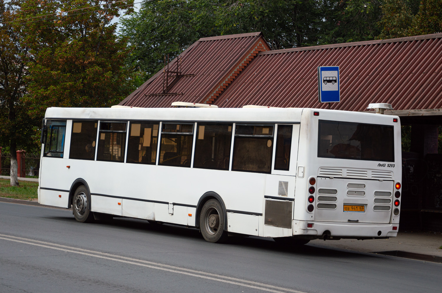 Самарская область, ЛиАЗ-5293.60 № ЕВ 941 63
