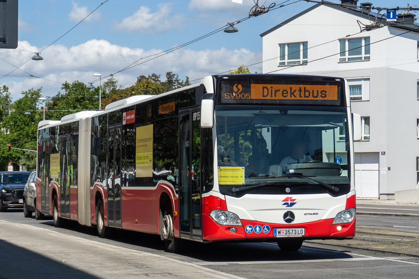 Австрия, Mercedes-Benz Citaro C2 G № 8915