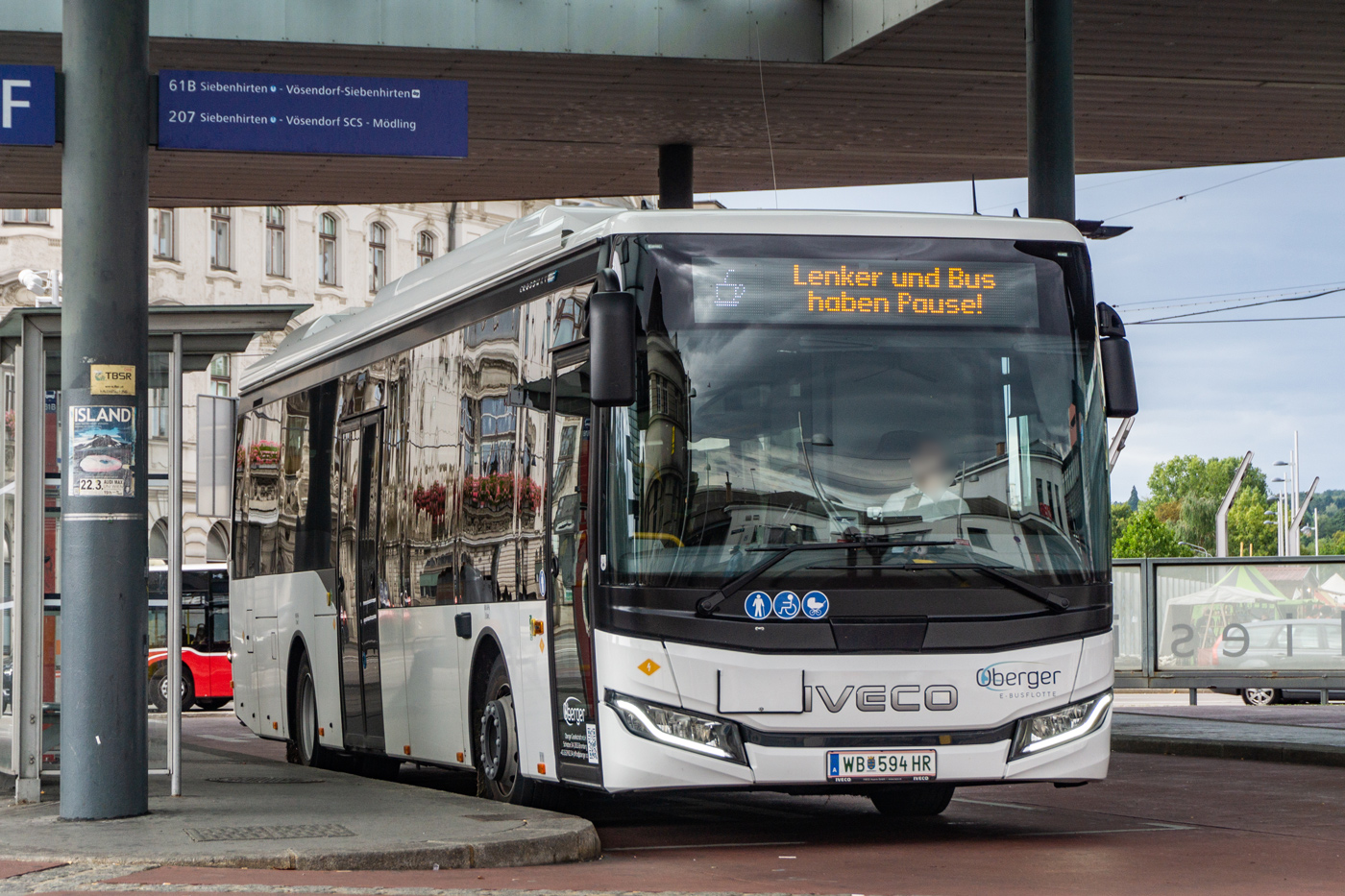 Австрия, IVECO Crossway LE LINE 12M ELEC № WB 594 HR