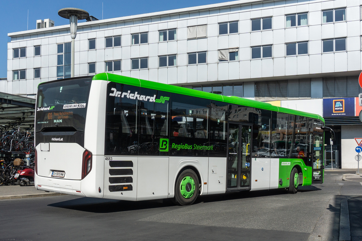 Австрия, MAN 42C Lion's Intercity LE 12 LEÜ**0 № 4683